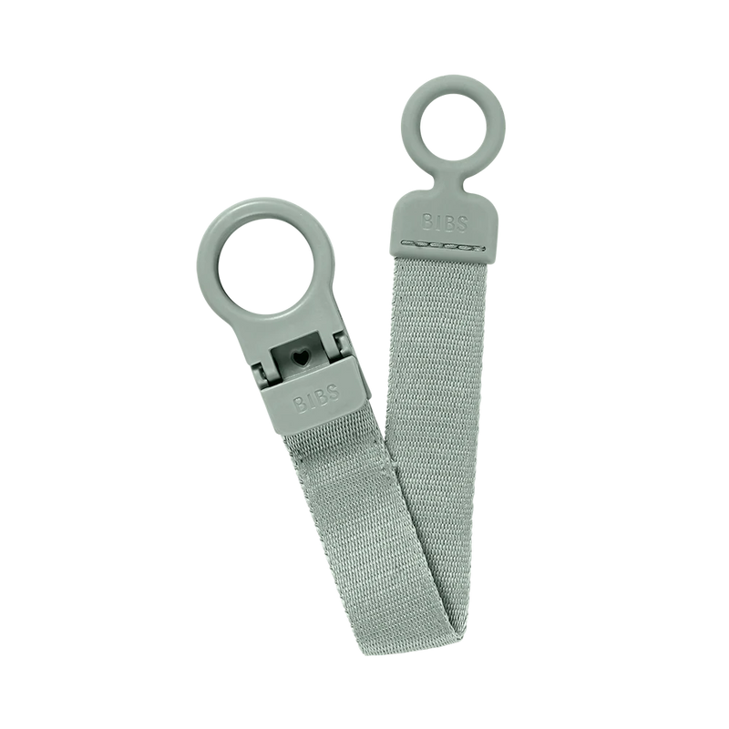 Bibs Pacifier Clip, Loop - Sage- Swanky Boutique Malta 