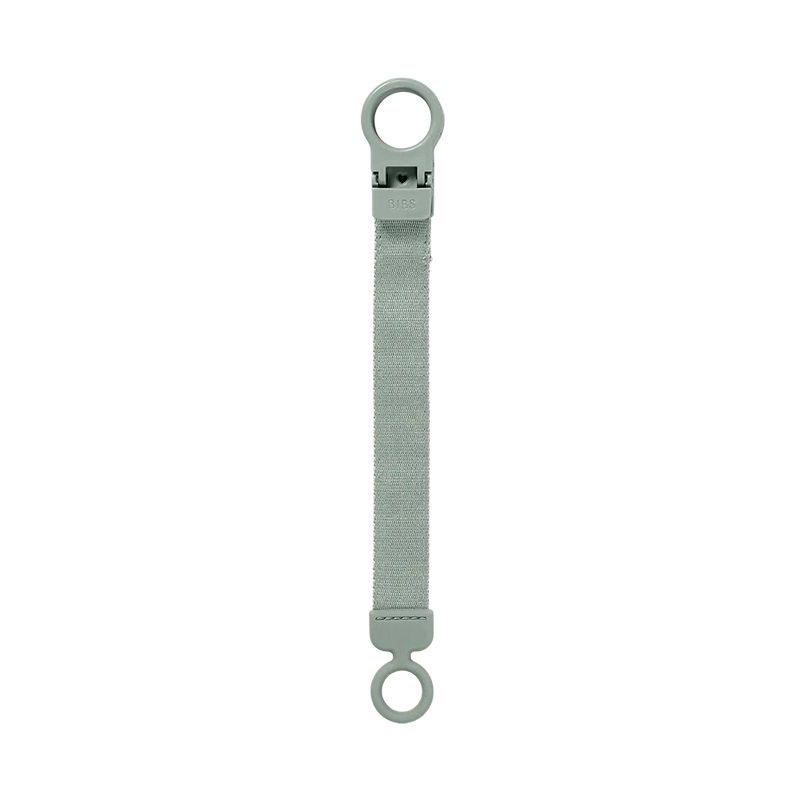 Bibs Pacifier Clip, Loop - Sage- Swanky Boutique Malta 