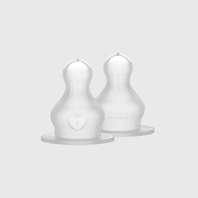 Bibs Bottle Nipple 2 Pack Silicone - Swanky Boutique Malta