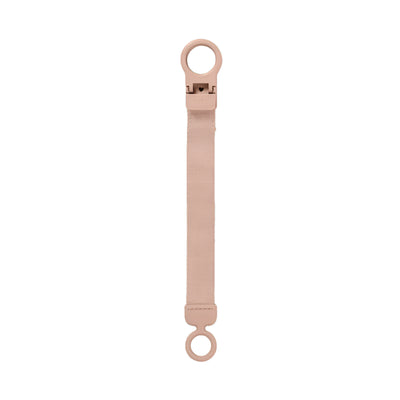 Bibs Pacifier Clip Loop Blush - Swanky Boutique Malta