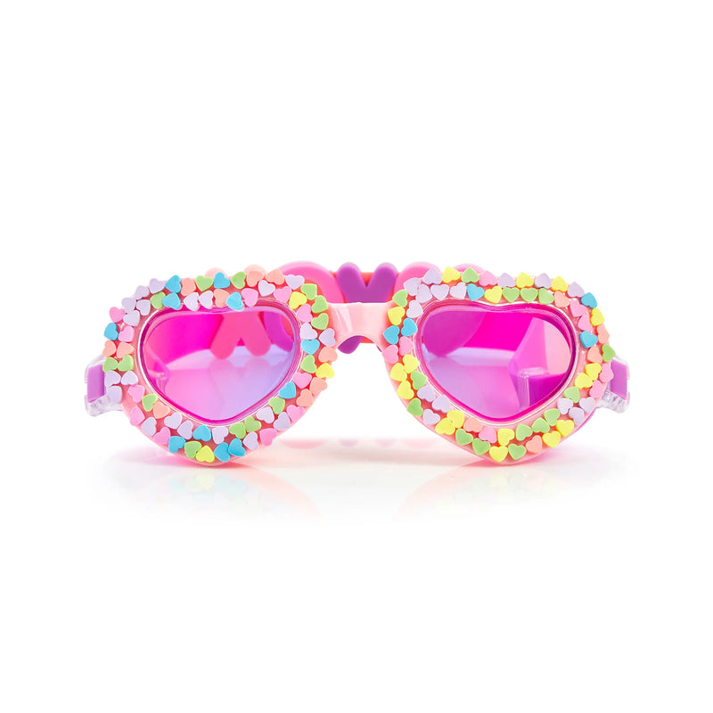 Bling2o Be Mine Pastel Heart - Candy Hearts Swim Goggles - Swanky Boutique Malta