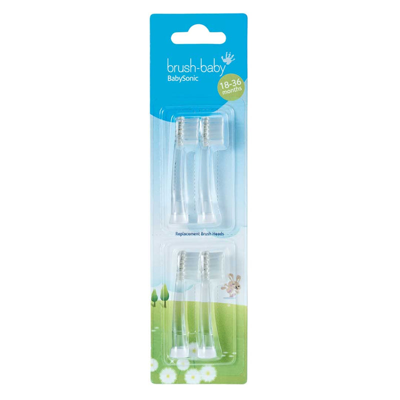 Brush Baby BabySonic Replacement Brush Heads - Swanky Boutique Malta 
