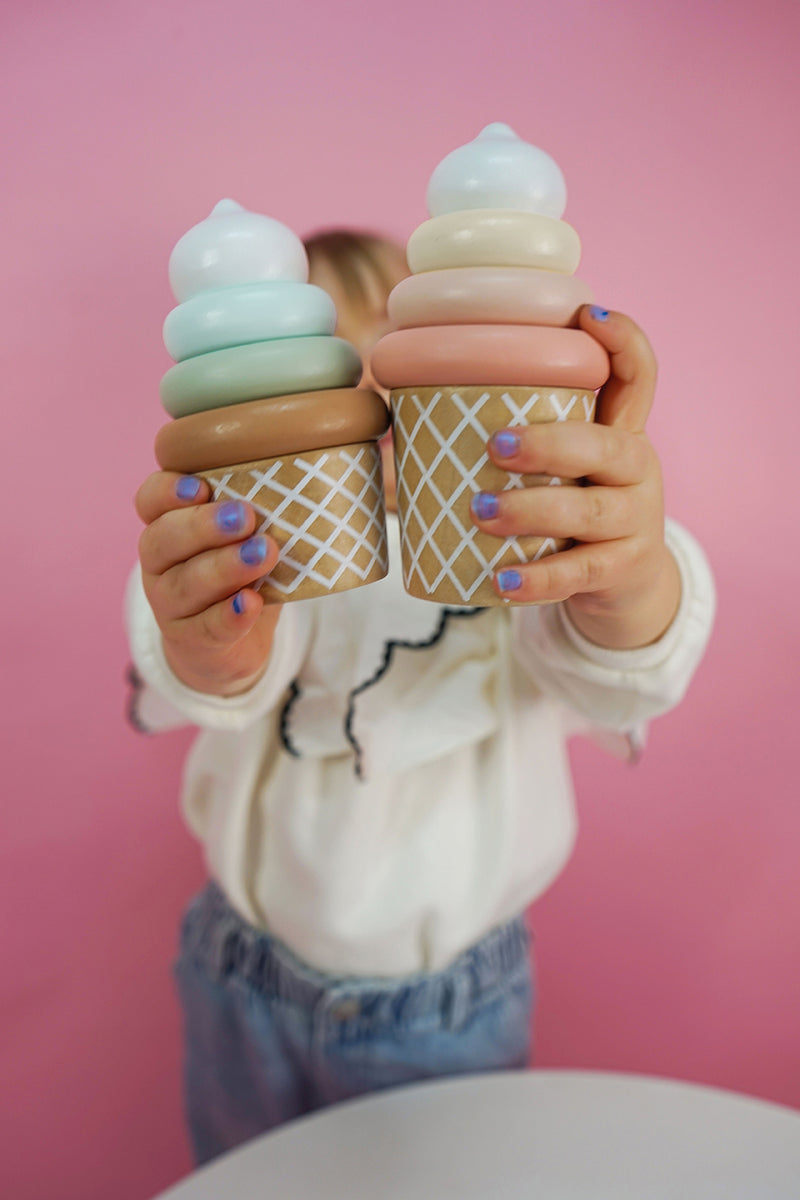 Jabadabado Stacking Toy Ice Creams - Swanky Boutique 