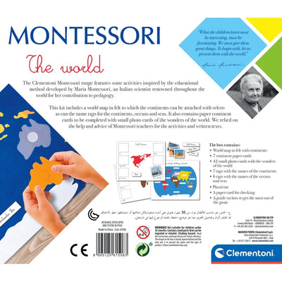 Clementoni Montessori The World - Swanky Boutique