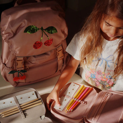 Backpack, Clover - Mahogany Rose (Height 36cm)
