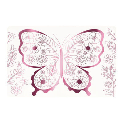 Meri Meri Colouring Placemats - Butterflies & Flowers - Swanky Boutique Malta 