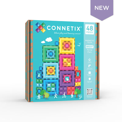 Connetix Bright Portal Pack 48 pc - Swanky Boutique Malta