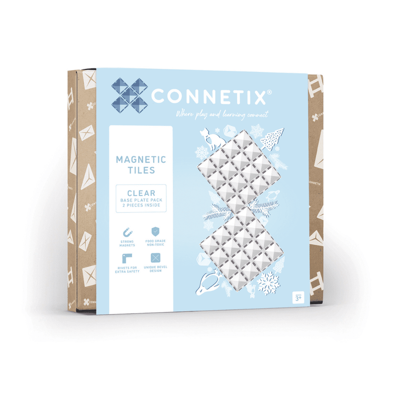Connetix Clear Base Plate - Swanky Boutique Malta 