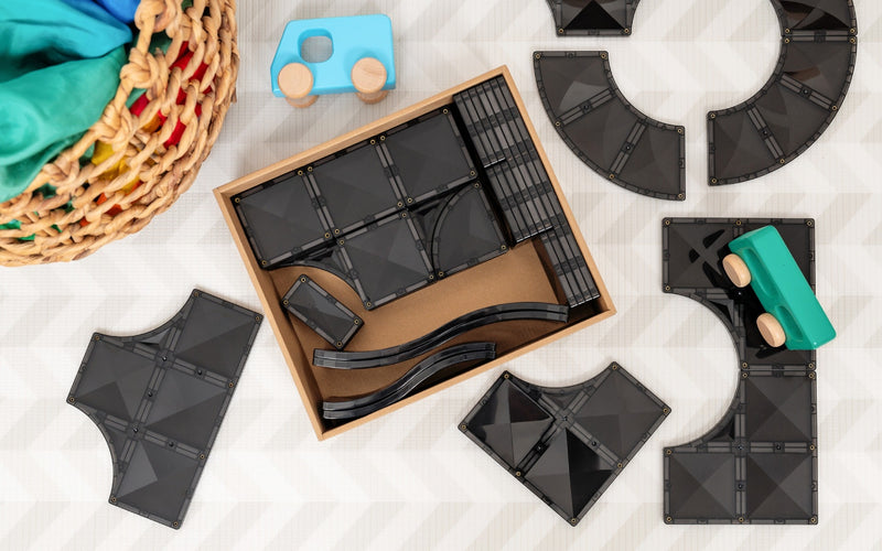 Connetix Creative Roads Pack 48 Pieces - Swanky Boutique