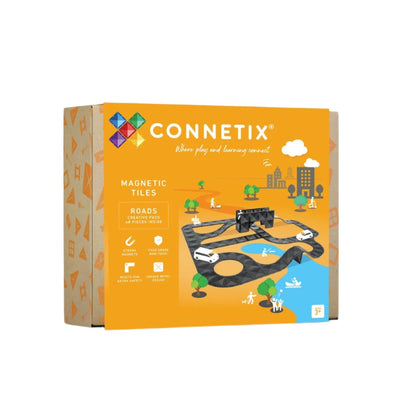 Connetix Creative Roads Pack 48 Pieces - Swanky Boutique