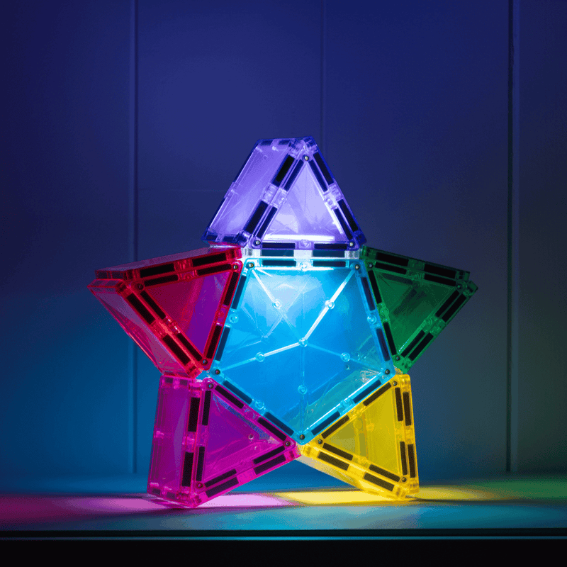 Connetix Light Star Pack 28 Pieces - Swanky Boutique Malta 