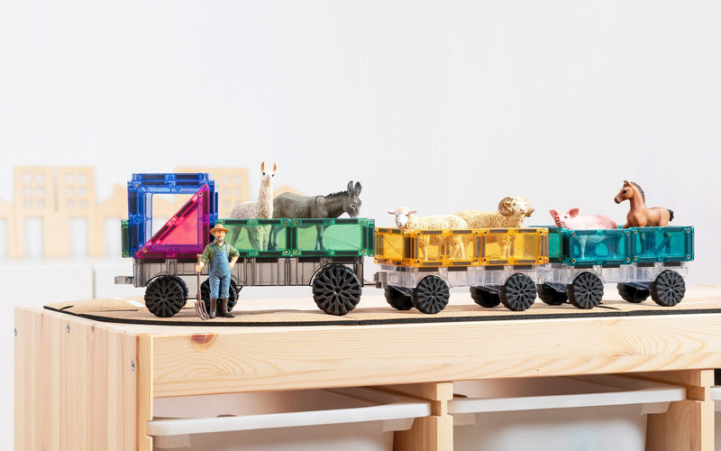 Connetix - Transport Pack Pastel Rainbow 50 pieces - Swanky Boutique