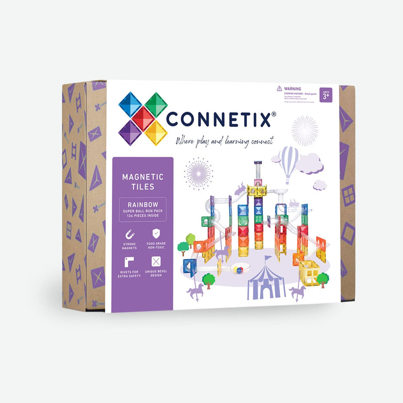 Connetix Super Ball Run Pack 134 pc - Swanky Boutique Malta