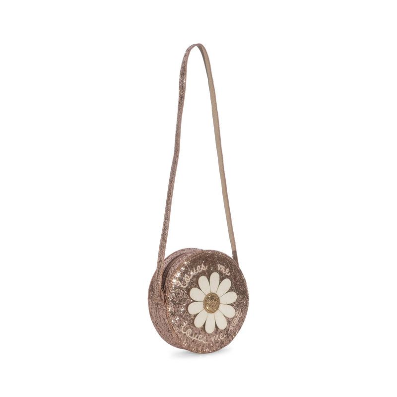 Konges Sloejd - Daisy Shoulder Bag Cameo Rose Glitter - Swanky Boutique