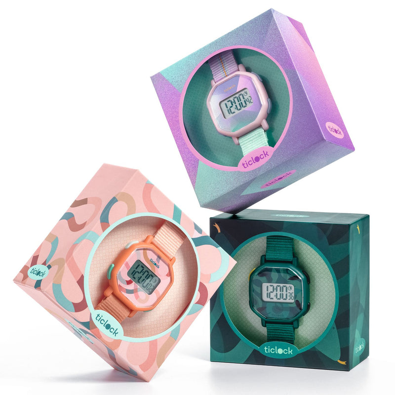 Djeco Digital Watch - Green Snakes - Swanky Boutique Malta