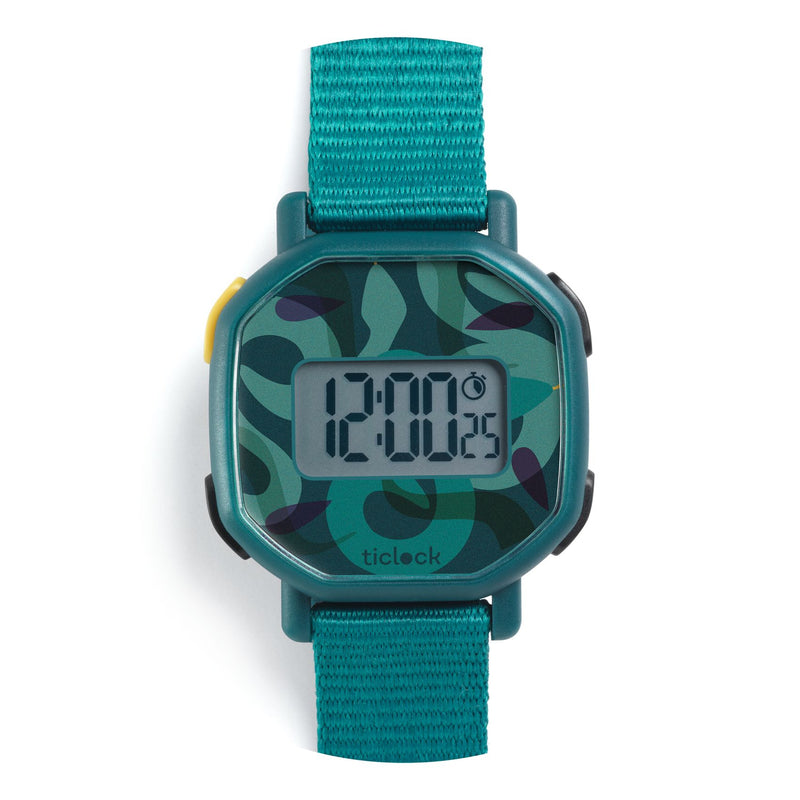 Djeco Digital Watch - Green Snakes - Swanky Boutique Malta