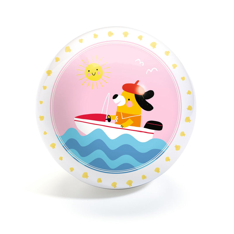 djeco - Ball, 12cm Love Boat Ball - swanky boutique malta