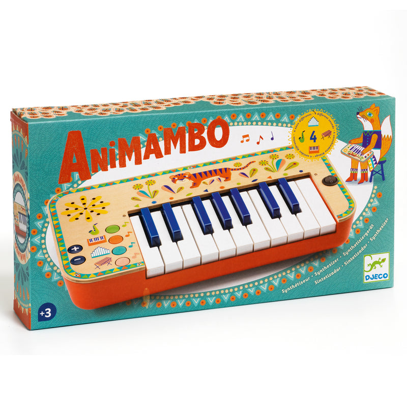 Djeco - Electronic Piano Keyboard Animambo - Swanky Boutique