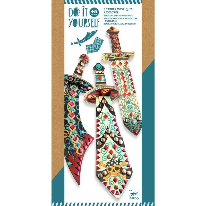 Djeco creative kit with pirate swords - Swanky Boutique Malta