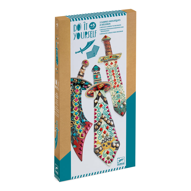 Djeco creative kit with pirate swords - Swanky Boutique Malta