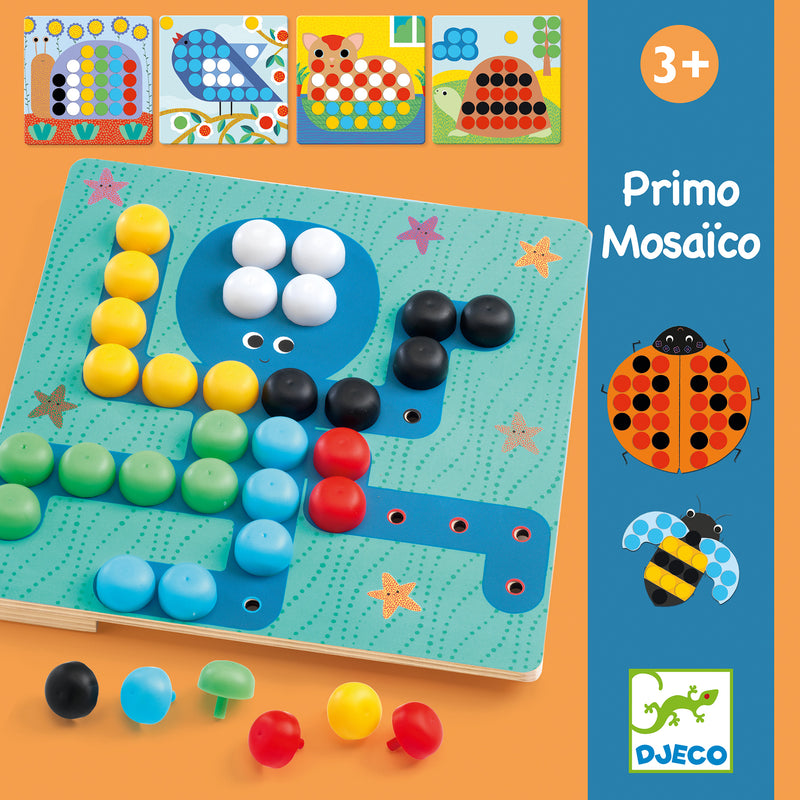 djeco - mosaic game animals - swanky boutique malta