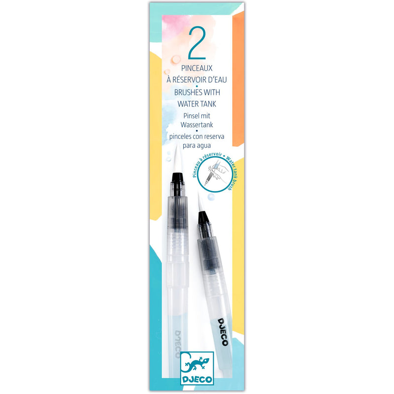 Djeco - water tank brushes 2 pack - swanky boutique malta