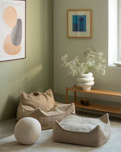 Wigiwama - Biscuit Square Ottoman - Swanky Boutique
