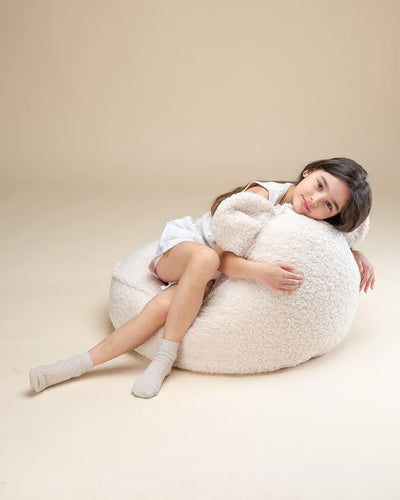 wigiwama - Beanbag Bear Ears, Teddy - Cream White - swanky boutique malta3