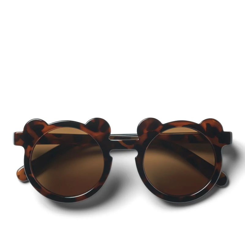 Liewood-Darla Mr. Bear Toddler Sunglasses Dark Tortoise Shiny-Swanky Boutique Malta