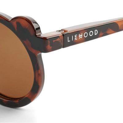 Liewood-Darla Mr. Bear Toddler Sunglasses Dark Tortoise Shiny-Swanky Boutique Malta