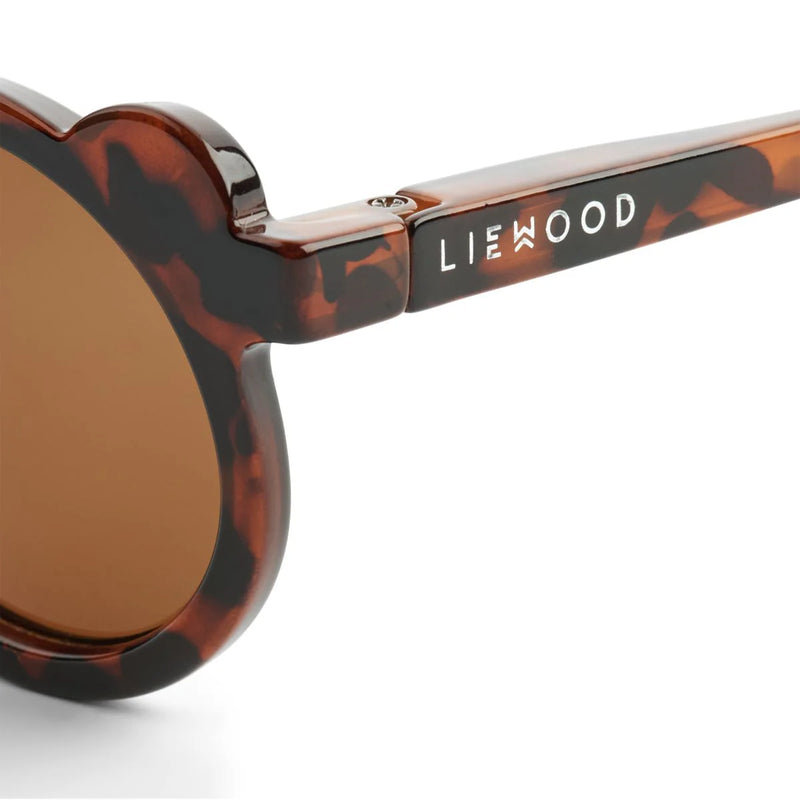 Liewood-Darla Mr. Bear Toddler Sunglasses Dark Tortoise Shiny-Swanky Boutique Malta