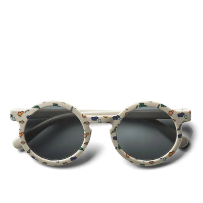 Liewood-Darla Toddler Sunglasses Dinosaur Mist- Swanky Boutique 