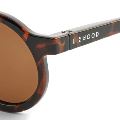 Liewood-Darla, Toddler Sunglasses Dark Tortoise Shiny- Swanky Boutique Malta