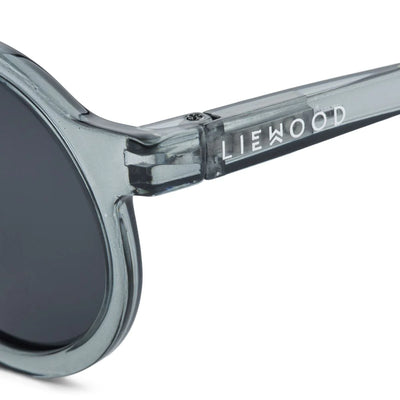 Liewood- Darla, Toddler Sunglasses Whale Blue Transparent-Swanky Boutique Malta