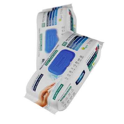 Deep Fresh - Antibacterial Surface Wipes 100-Pack - Swanky Boutique Malta 