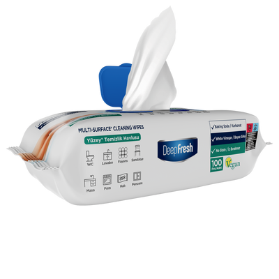 Deep Fresh - Antibacterial Surface Wipes 100-Pack - Swanky Boutique Malta 