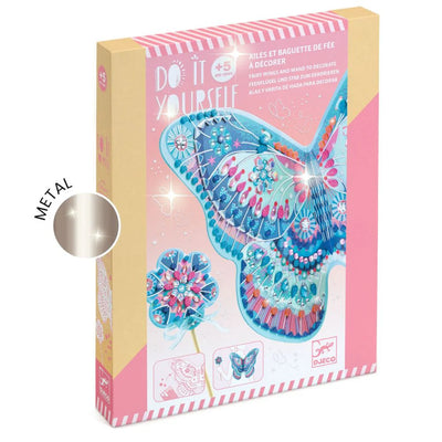 Djeco - Creative Activity Kit, Do It Yourself - Make Your Own Fairy Wings - Swanky Boutique Malta 