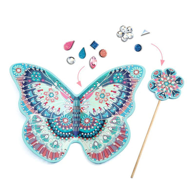 Djeco - Creative Activity Kit, Do It Yourself - Make Your Own Fairy Wings - Swanky Boutique Malta 