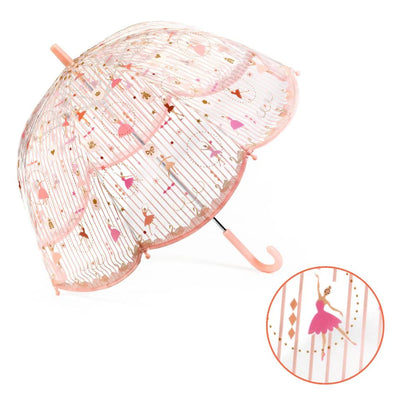 Djeco - Umbrella, Transparent - Ballerina - Swanky Boutique Malta 