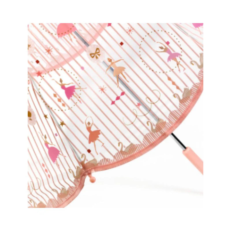 Djeco - Umbrella, Transparent - Ballerina - Swanky Boutique Malta 