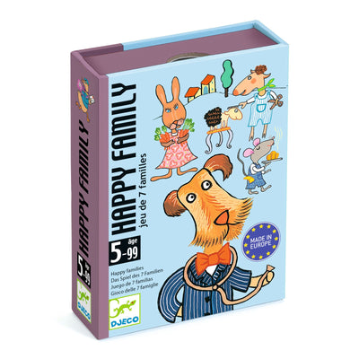Djeco -Card Game, Happy Family- Swanky Boutique Malta 