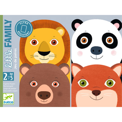 Djeco- Card Game, Toddlers Little Family- Swanky Boutique Malta