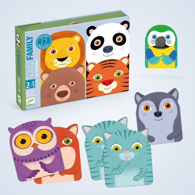 Djeco- Card Game, Toddlers Little Family- Swanky Boutique Malta