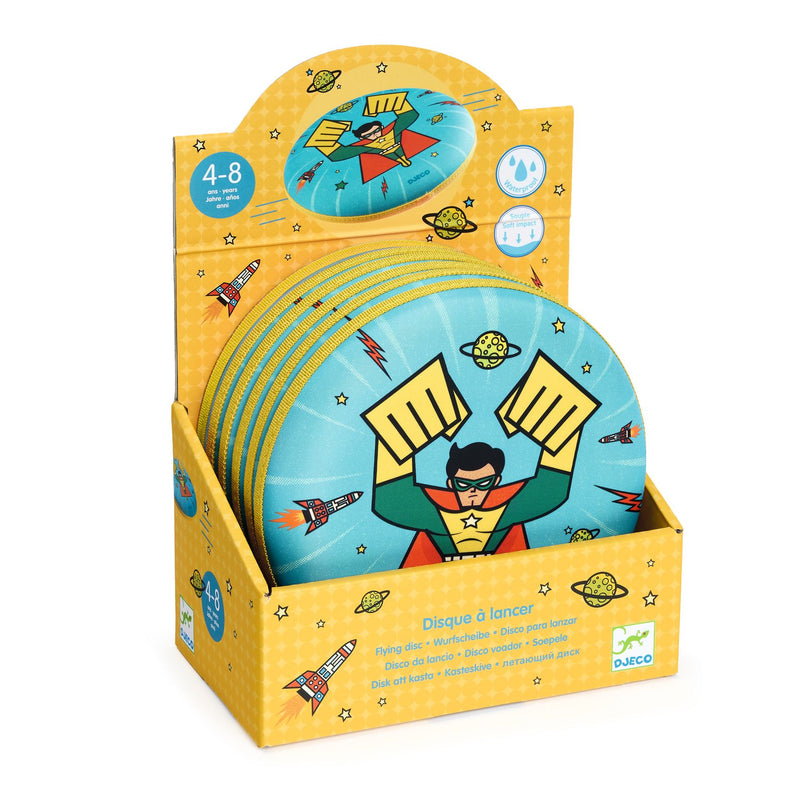 Djeco- Foam Frisbee- Flying Hero Swanky Boutique Malta 