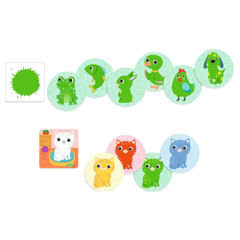Djeco- Sorting Card Game- Toddlers Little Select- Swanky Boutique Malta