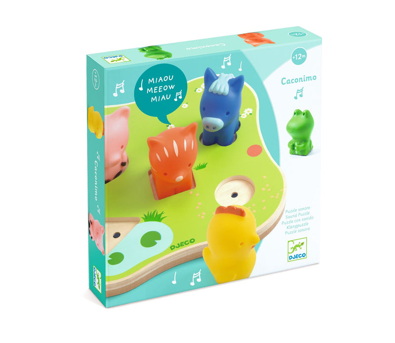 Djeco Caconimo Sound Puzzle - Swanky Boutique Malta