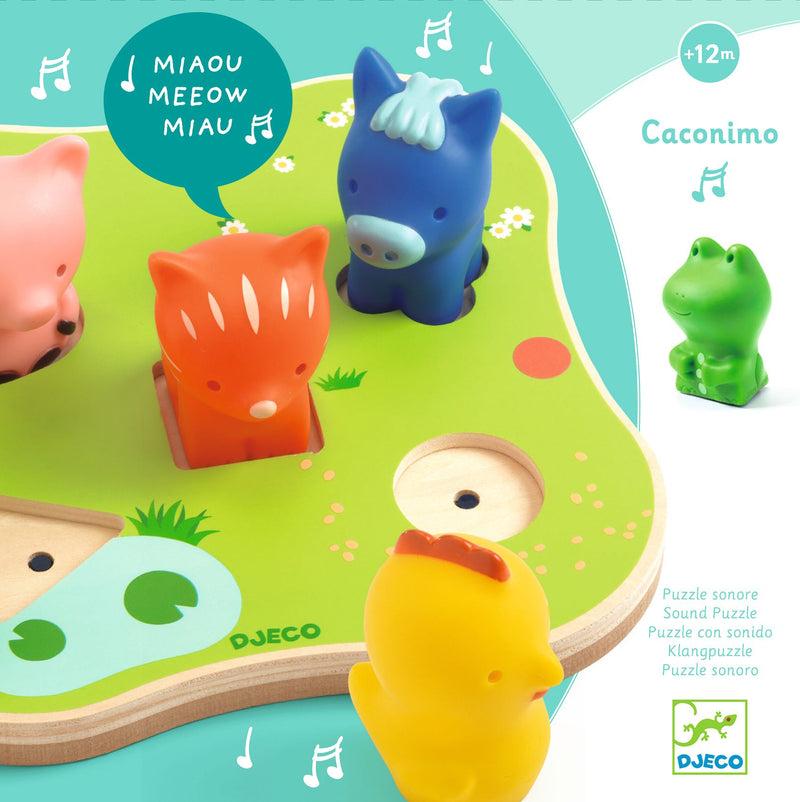 Djeco Caconimo Sound Puzzle - Swanky Boutique Malta