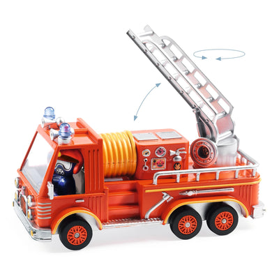 Djeco Crazy Motors Captain Fire - Swanky Boutique Malta 