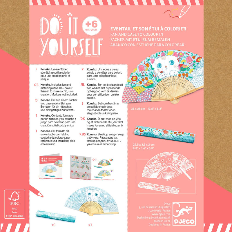 Djeco- Creative Activity Kit  Do It Yourself- Koneko- Swanky Boutique Malta