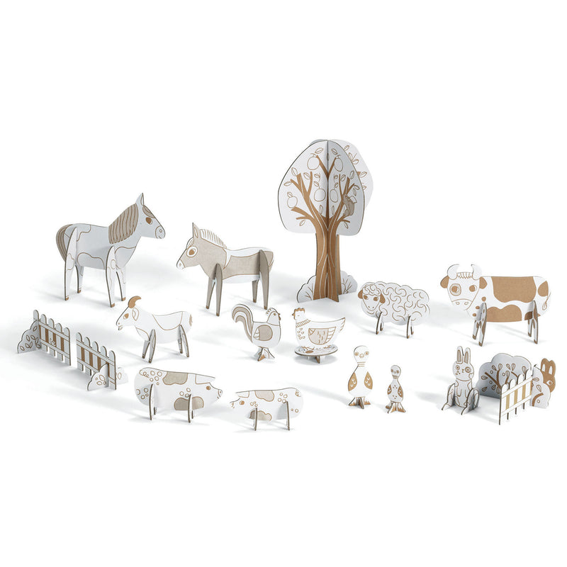Djeco Creative Kit Farm - Swanky Boutique 